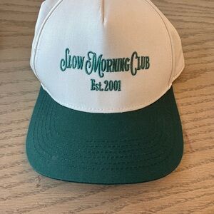 Funky junque slow morning club hat